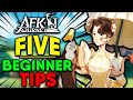 5 BEGINNER TIPS that will help you PROGRESS FASTER!! - AFK Journey