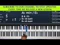 Bow Down And Worship Him Piano Lesson Key D(Instructor- Emmanuel)