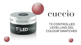 Cuccio Product Reveal - T3 LED/UV Controlled Levelling Gel Swatch Video