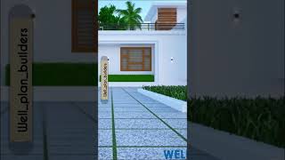 1300sqft 3 bhk plan full video watch on channel# #shorts#housedesign #plan #kerala #interiordesign