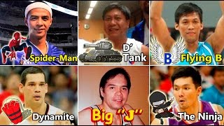 PBA Player Monikers \u0026 Nicknames!