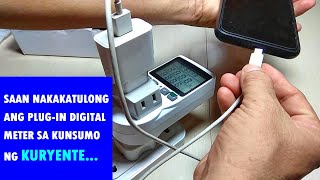 PAANO GAMITIN ANG PLUG-IN DIGITAL WATTMETER