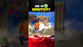 Secret Sensitivity Uses Only 1% Players Know 🏆 || Sensitivity Uses - Free Fire #shorts