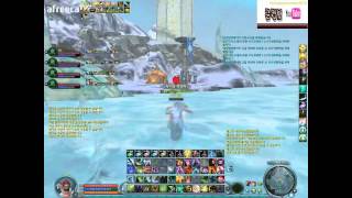 [군림보] AION 살성 사령관 변신 + 4살성 멸살 파티 PvP 영상