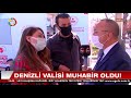 denİzlİ valİsİ muhabİr oldu