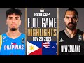 GILAS PILIPINAS vs NEW ZEALAND FULL GAME HIGHLIGHTS | FIBA Asia Cup 2025 Qualifiers Highlights 2K25