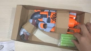 Mở hộp súng Nerf Zombie Hammershot | Bicow Unbox