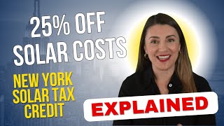 New York State Solar Tax Credit - EXPLAINED | Going Solar with Smarter Energy Services