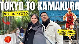 DIY Tokyo to Kamakura Day Trip: McDonald's, Komachi Dori, Hokokuji \u0026 'Slam Dunk' Spots | Japan Vlog