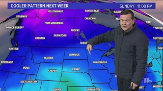 WEATHER: Clouds will return, but it will stay mild to start the upcoming week