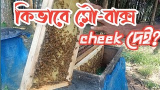 How to the cheek bees box