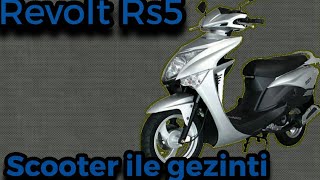 Revolt rs5 50cc scooter gezinti ( 125cc karbüratör testi)