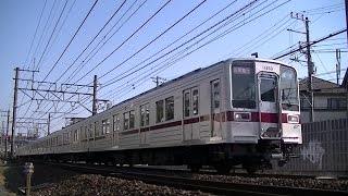 【東武鉄道】10050系併結8両編成2タイプ区間急行「浅草」行き（6＋2、4＋4）