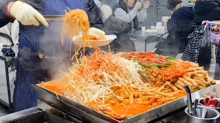 콩나물 폭탄 매운양념오뎅, 줄서서 먹는 대구 명물 나뭇잎 손만두 #길거리음식 #streetfood #koreanfood #어묵 #매운어묵 #fishcakes #서문시장