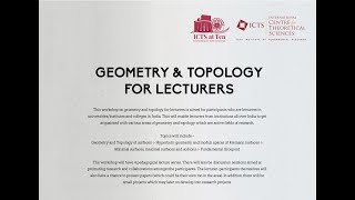 Hyperbolic geometry, Fuchsian groups and moduli spaces (Lecture 1) by Subhojoy Gupta