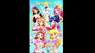 【アイカツスターズ】(星のツバサ・第3弾）早乙女あこちゃんで「スターダム」（7人ステージ）★4