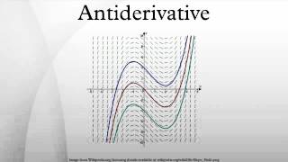 Antiderivative