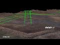 Power lines inspection in Iceland with drone LiDAR