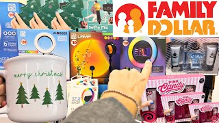 FAMILY DOLLAR SHOPPING!!!🎄NEW FINDS FOR CHRISTMAS, HOLIDAY HOME DECOR + $5 GIFT SETS!!!