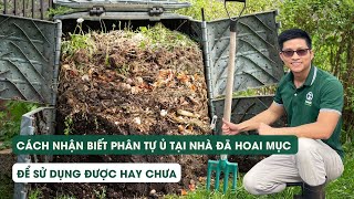 Tập 74 - Cách nhận biết phân tự ủ tại nhà đã hoai mục để sử dụng được hay chưa