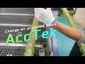 acctek tutorial change vibration blade vcut blade and air pressure blade