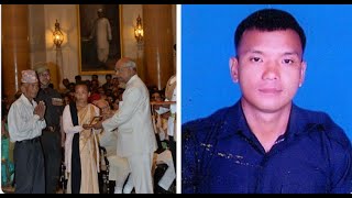 President Kovind presents Kirti Chakra to Havildar Giris Gurung (Posthumous)