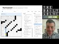 a slightly speedy saturday solve 21 september 2024 new york times crossword