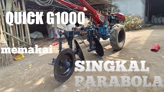 Singkal parabola, untuk G1000 || traktor lendot