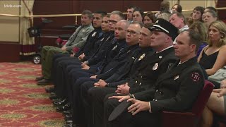 'Exceptional bravery and courage': Idaho Medal of Honor awarded to ten officers and firefighters