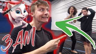 TALKING ANGELA FORCES US TO PLAY TRUTH OR DARE AT 3 AM!! (SHE POSSESSED HYPE MYKE!!)