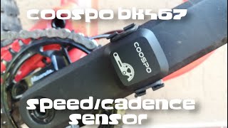 Coospo BK467 cycling speed - Cadence sensor