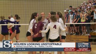 Holmen Volleyball looking unstoppable at 18-1: \