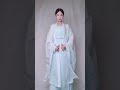 Chinese traditional clothes, hanfu. Clean like water.