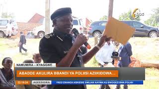 Abadde akulira bandi ya poliisi azikiddwa