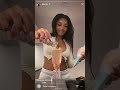 kenza boutrif @6kenza does assumptions about me and makes a cocktail. instagram story 6 9 20