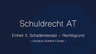 Schadensersatz: Rechtsgrund