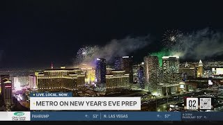 Las Vegas New Year's Eve: Officials list road closures, prohibited items for this year's event