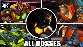 Ratchet: Deadlocked - All Bosses (With Cutscenes) 1080p60 HD