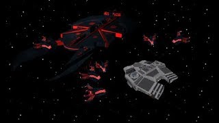 Roblox:Galaxy- some PVP and carrier combat!