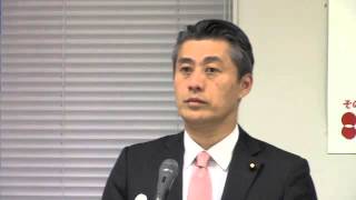 細野政調会長記者会見 2016年1月12日