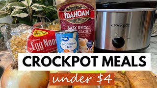 CROCKPOT RECIPES | COMFORT FOOD ON A BUDGET