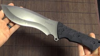 Knife review: Schrade SCHF28 - Powerful recurve blade