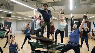 Watch the Touring Cast of FINDING NEVERLAND Make Believe in Rehearsal