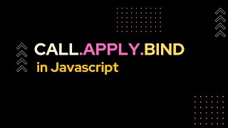 🔥Call, Apply and Bind in javascript.(Hindi) #javascript #codingbuddha