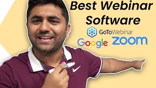 Best Webinar Software (GoToWebinar, Zoom, Google, etc.)