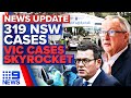 NSW suffers worst day of pandemic, Victoria COVID-19 numbers skyrocket | 9 News Australia