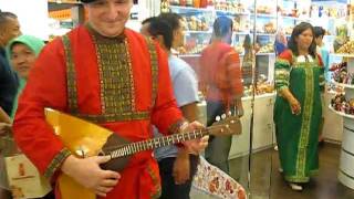 Balalaika show in Indonesia