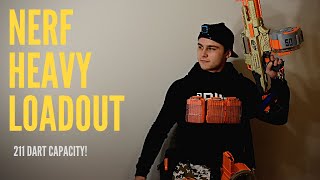 NERF HEAVY LOADOUT for HVZ  |  Nick's Nerfing Bench