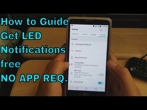 How to Enable LED Flash Alerts On Any Android Smartphone (HD) How to Enable LED Flash Alerts On Any Android Smartphone (HD)