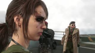 Metal Gear Solid V: The Phantom Pain - Quiet (Todas las escenas)